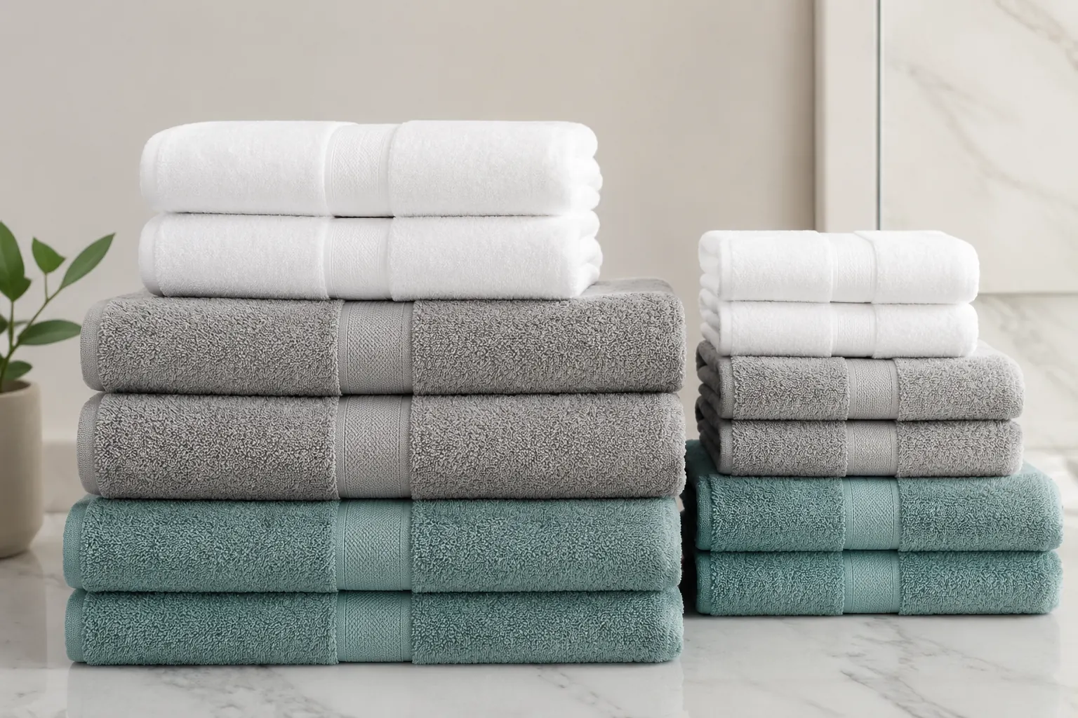 Blended towel set reference