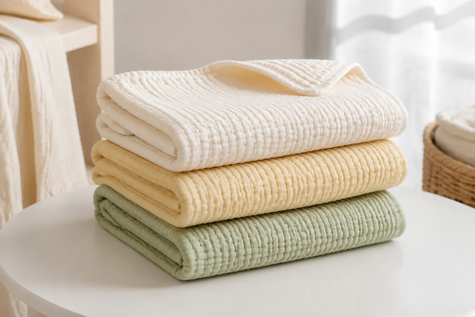 Bubble gauze baby towels reference