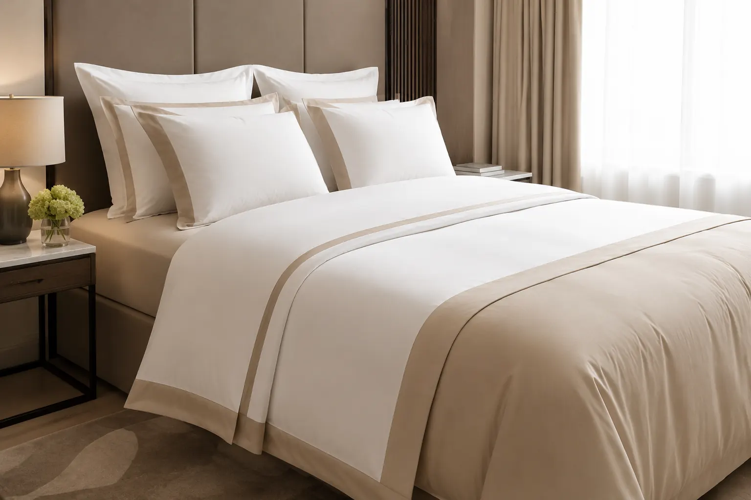Hotel bedding set reference