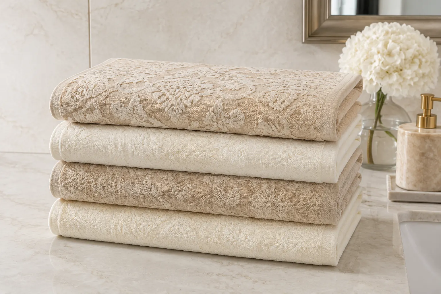 Jacquard bath towels reference