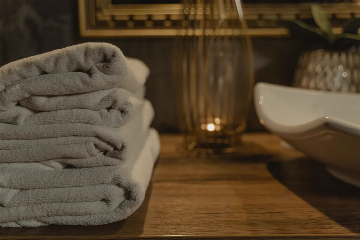Custom spa towel product direction